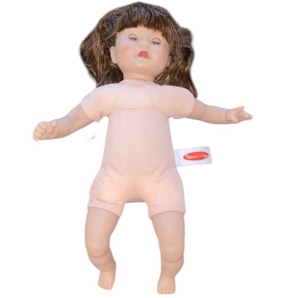 Melissa and Doug brunette doll - Picture 1 of 4